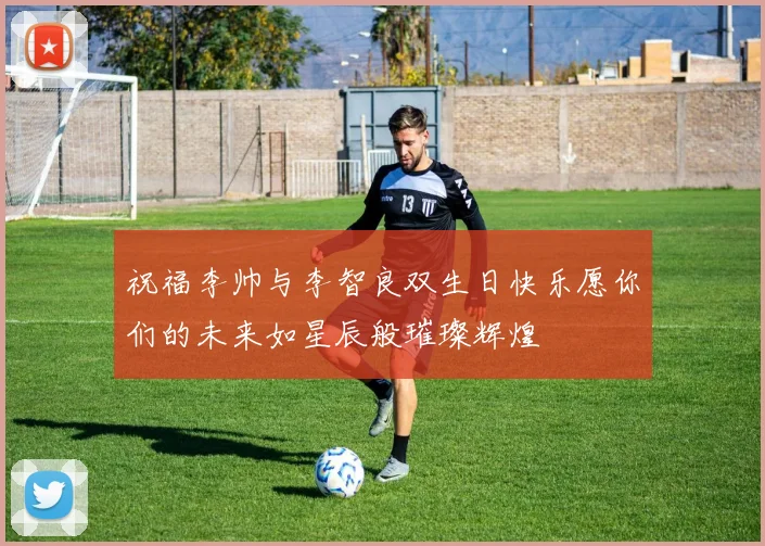 祝福李帅与李智良双生日快乐愿你们的未来如星辰般璀璨辉煌